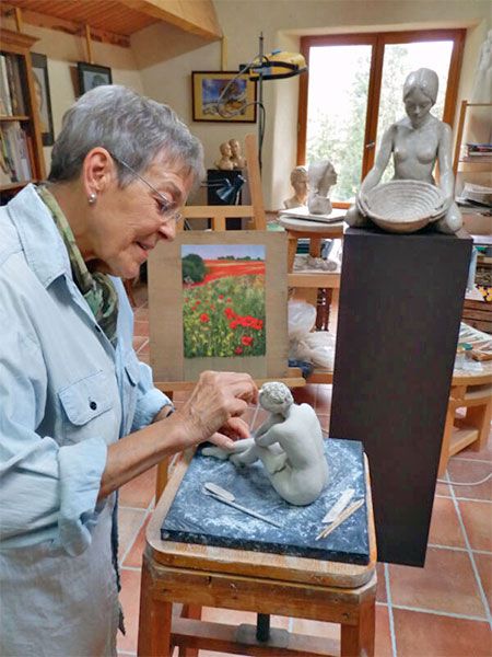 MARTHA KUBECKA visite de l'atelier
